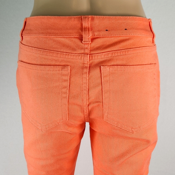 CHAPS orange Ankle Jeans Size 2P - Picture 12 of 17